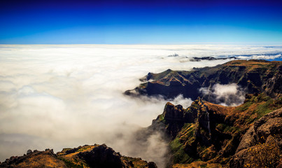 Madeira Mountains, view from Pico Areeiro