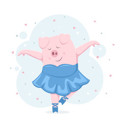Piggy Ballerina