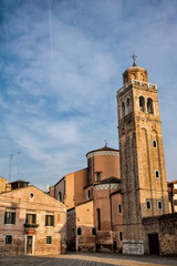 Fototapeta na wymiar venedig, italien - san sebastiano mit campanile