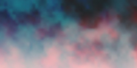 Dark Red vector texture with cloudy sky. Colorful illustration with abstract gradient clouds. Pattern for your booklets, leaflets.