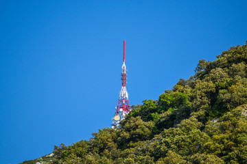 tv tower and blue sky