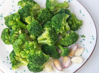 broccoli with garlic