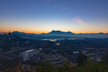 Morgenstimmung Luzern