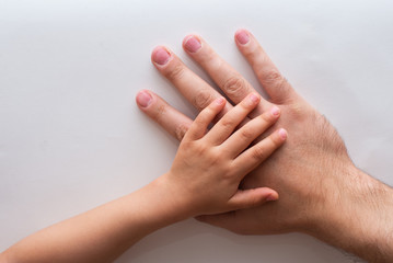 close up of hands holding hands