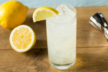 Refreshing Gin Tom Collins Cocktail