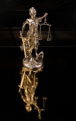 Law, Themis Golden Goddess of Justice