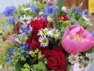 bouquet of colorful flowers