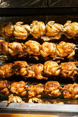 Brat Huhn am Spieß - Barbecue 