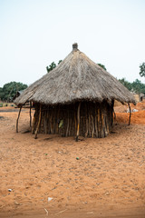 Fototapeta na wymiar Zambia Village Hut
