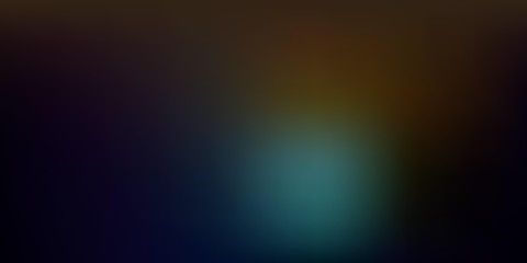 Dark Multicolor vector blur drawing.