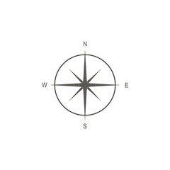 Icon compass vector illustration isolated © Віталій Баріда