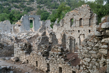ruins of ancient roman theatre