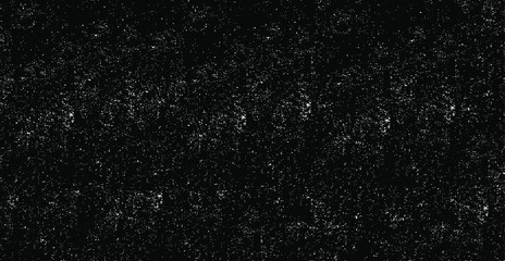 Abstract vector noise. Small particles of debris and dust. Distressed uneven background. Grunge texture overlay with rough and fine grains isolated on white background. Vector illustration. EPS10.