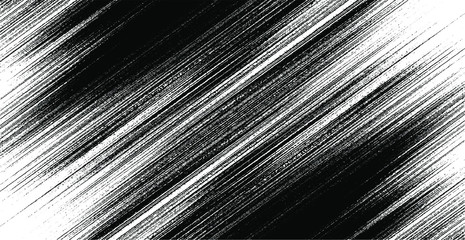 Obraz premium Glitch effect. Linear texture. Parallel and intersecting lines in abstract pattern. Abstract textured effect. Black isolated on white background. Vector illustration. EPS10.