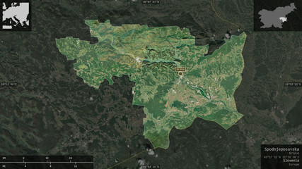 Spodnjeposavska, Slovenia - composition. Satellite