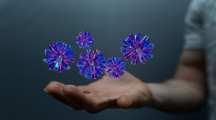 Coronavirus. Novel coronavirus, people  Concept of coronavirus quarantin.