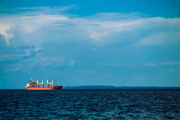 ship in the sea © Edyta BB