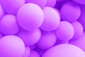 Purple balloons balls background
