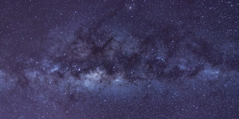Space Background With Stars - Milky Way's Center