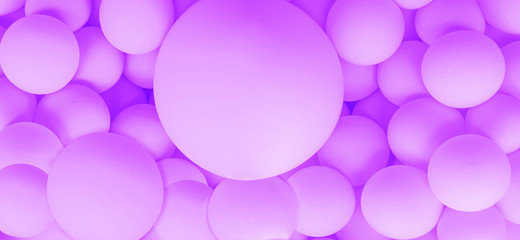 Purple balloons balls background