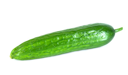 Cucumber isolated on white background
