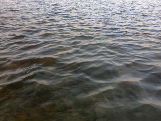 Shallow water and waves , full frame background