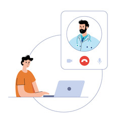 Online medicine concept