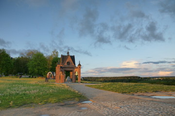 Obraz premium Droga Krzyżowa. Gietrzwałd. Sanktuarium Maryjne. Polska - Mazury - Warmia.