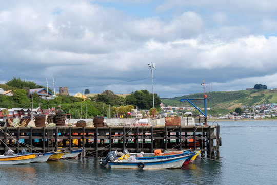boats in the harbor