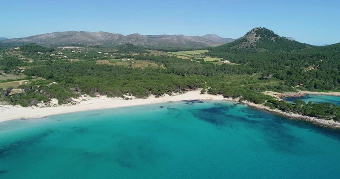 Cala Agulla. Amazing beach in Mallorca.