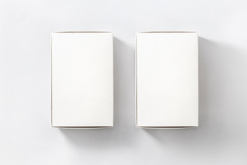 two white take away box