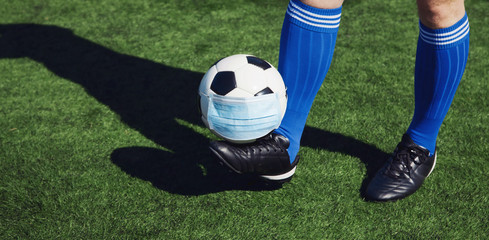 Soccer events through the corona virus time