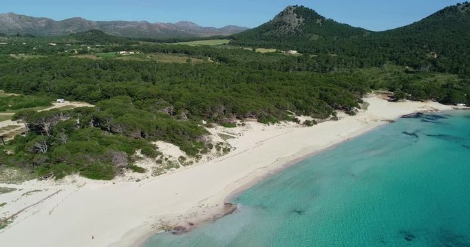 Cala Agulla. Amazing beach in Mallorca.