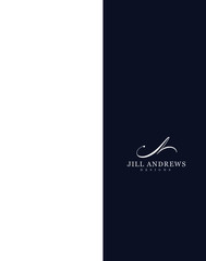 vector luxury logo JA