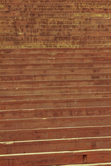 long stairs towards the buland darwaza at Fatehpur Sikri Agra