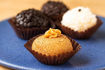 BRAZILIAN CANDY, CHOCOLATE BRIGADEIRO, KISS, CHURROS