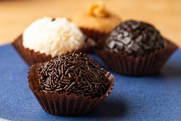 BRAZILIAN CANDY, CHOCOLATE BRIGADEIRO, KISS, CHURROS