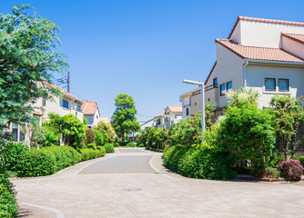 閑静な住宅街