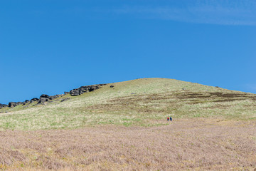 Obraz premium Hills in Marsden Moor in West Yorkshire