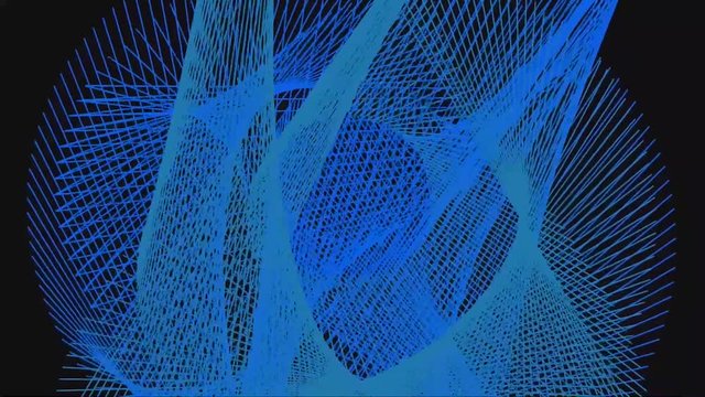 binary code generative art background