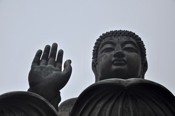 Tian Tan Big Buddha at Po Lin Monastery in Hong Kong