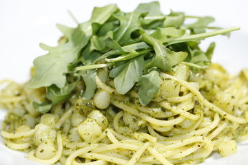 pasta with pesto