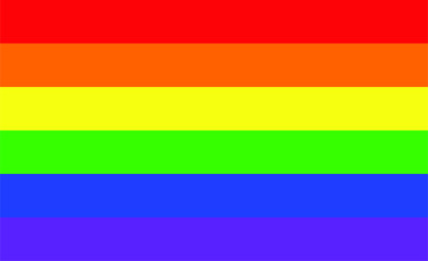 Gay pride flags vector on a white background