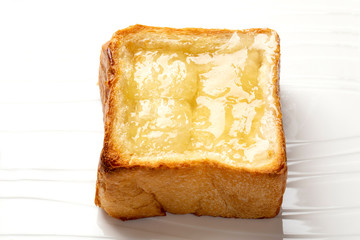 蜂蜜バタートースト