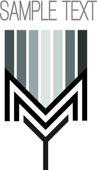 m logo