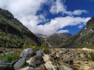 high mountain landscape