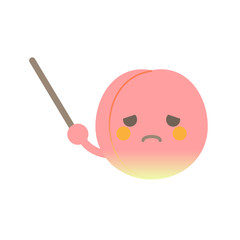 指示棒モモ悲しむ