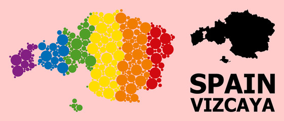 Spectrum Pattern Map of Vizcaya Province for LGBT