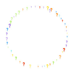 Question marks Quiz doubt survey faq public poll.