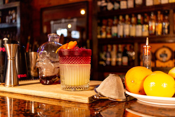 Cocktail skull
